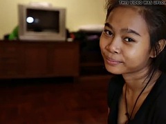 White tourist with cam fucks skinny thai teen