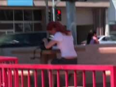 Ginger teen slut gangbang porn video