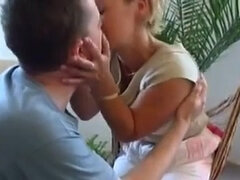 Amazing Russian Blond Mom Lovemaking With 18 Years Old Man