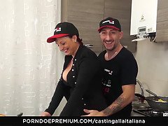 Barbara Gandalf - First Time Anal Action For Italian Busty Mature