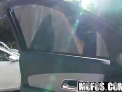 Rose Black lends a helping hand & gets a creampie in Pervs On Patrol - Mofos HD