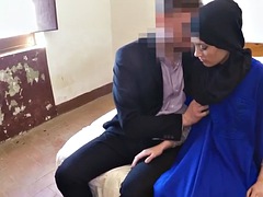 Sex Arab Algerian first time 21 year old refugee in my hotel room for sex