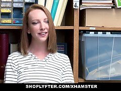 Shoplyfter - lp officer fucks shoplifting ginger teenage