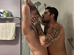 William Seed and Ryan Bones in the shower - part 1