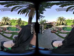 VR Conk brunette fucking cosplay Hela parody POV in VR Porn