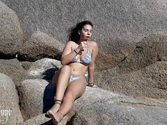 Eating Anus on the Nudist Beach - Hard Fuck