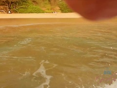 Emily makes it to Hawaii and the nude beach!