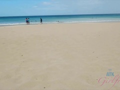 Strand, Papi, Fingern, Im freien, Zierlich, Muschi, Rasiert, Titten