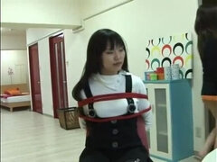 Japanese Damsel Bound and Gagged