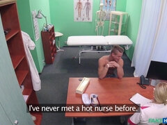 Stud Cums All Over Nurses Stomach 1