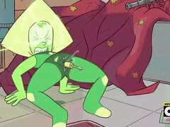 Peridot using Steven's eletric toothbrush for other hygienic purposes