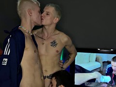 333 Twinks met to watch porn and fuck each other