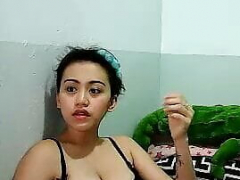 Asiáticoa, Consolo, Filipina  da filipina, Masturbação, Orgasmo, Tetas, Câmera de web webcam