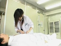 Crazy Japanese model in Exotic Blowjob, Nurse JAV scene