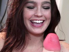 Sweet slut Jodi Taylor gets loud having an intercourse her giant sextoys