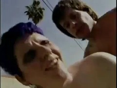 Suburban dad fucks goth punk teen in the ass