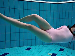 Liza Bubarek likes to swim