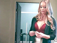 (Nicole Aniston) Hot Office Girl With Big Tits enjoy gonzo bang-out movie-21