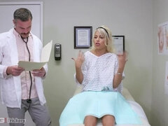 Bridgette B gets a prescription of dick at the doctor's office