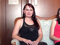mom and daughter-in-law Vera Delight and Chelsy Sun audition