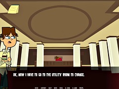 Gameplay Total Drama Harem - Part 7 - Sexy Maid And The Handjob By LoveSkySan