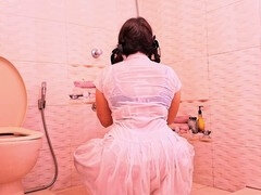 Salle de bains, Belle grosse femme bgf, Rondelette, Robe