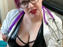 Bbw, Sperma v puse, Stříkání spermatu, Doktor, Gotika, Honění, Kancelář, Rimjob