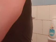 Leie, Tussi, Braunhaarige, Fetisch, Dusche, Solo, Jungendliche (18+), Titten