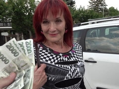 Mrs Irena loves money and cocks