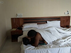 Indian amateur couple have hot sex in hotel