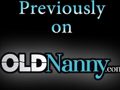 One Hairy Grandma And Two Guys Ready To Fuck Her - Old and young hardcore compilation with ugly old matures