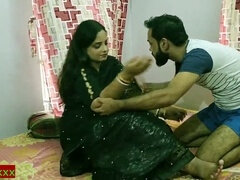 Seductive Indian housewife indulges in hardcore pleasure and gets a messy creampie