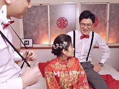 ModelMedia Asia - Lewd Wedding Scene - Liang Yun Fei  MD-0232  Best Original Asia Porn Video