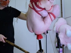 Anal, Traseiro, Bondage disciplina dominação submissão sadismo e masoquismo, Consolo, Dominação, Extremo, Enorme, Brinquedos