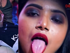 Alluring Indian harlot hot xxx video