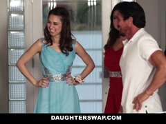 Melissa Moore and Riley Reid swap daddies & lose virginity after prom