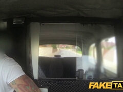 Watch Daphne Klyde's Czech beauty squirt on cam while getting a ride from a fake taxi driver
