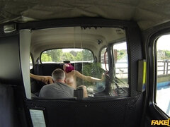 Tattooed Redhead Punk With Tattoos Gets A Lesson In Cock From Cabbie part 2 - Trixx Ole