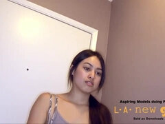 Asiatisch, Tussi, Grosser arsch, Grosse titten, Blondine, Blasen, Pov