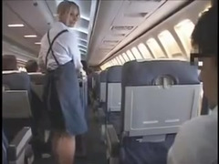 Flight attendant upskirt two