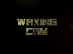 #49 Hot Waxing Male Handjob with Cumshot in Outdoor German CFNM Scene