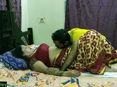 Indian xxx sexy Milf aunty secret sex with son in law!! Real Homemade sex