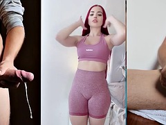 Amateur, Verga grande, Negro, Rubia, Corridas, Ébano, Masturbación, Pelirrojo