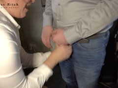 Amatőr, Cumizás, Dán, Domina szerep, Lábszex, Sarokkal való, Farmernadrág, Titkárnő