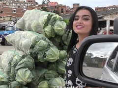 Nana, Gros cul, Sucer une bite, Fille latino, De plein air, Plan cul à trois