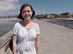 Chica, Tetas grandes, Morena, Sexo duro, Estrella porno, Pov, Público, Tetas