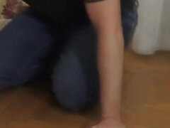 18, Słodka, Femdom, Obcasy, Mistress, Niewolnik
