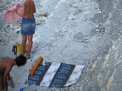 Fellatio Compilation At Public Beach Hidden Cam