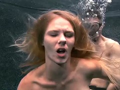Threesome underwater