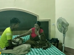 Indian Bengali stepmom hot rough sex with teen son! with clear audio